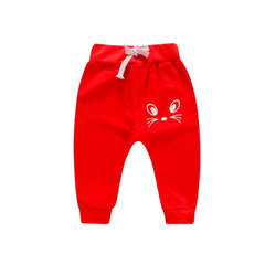 Cat print Harlan Pants