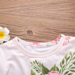 Floral Long Sleeve Baby Girl Set