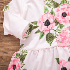 Floral Long Sleeve Baby Girl Set