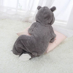 Cartoon Animal 3D Bear Ear Jumpsuit