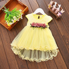 Cute Baby Girls Summer Floral Dress