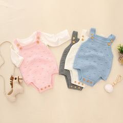 Newborn Boys Solid Bodysuit