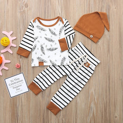 Newborn Striped Clothes Outfits