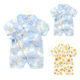 Newborn Kimono Rompers