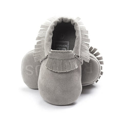 Suede Leather Baby Moccasins Shoes