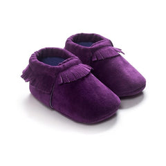 Suede Leather Baby Moccasins Shoes