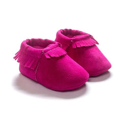 Suede Leather Baby Moccasins Shoes