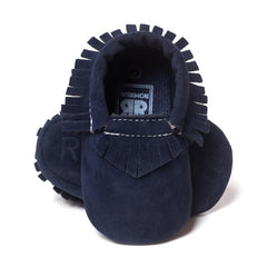 Suede Leather Baby Moccasins Shoes