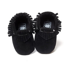 Suede Leather Baby Moccasins Shoes