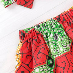 African Style Skirt For Baby Girls