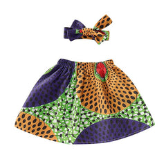 African Style Skirt For Baby Girls