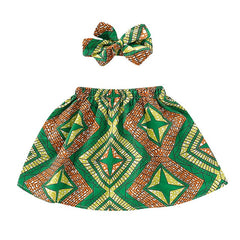 African Style Skirt For Baby Girls