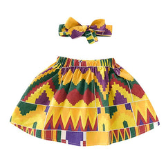 African Style Skirt For Baby Girls