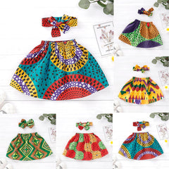 African Style Skirt For Baby Girls