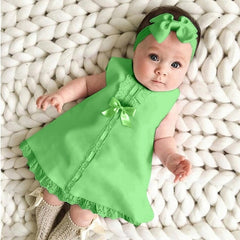 Sleeveless Princess Baby Dress