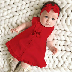 Sleeveless Princess Baby Dress