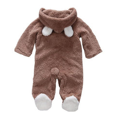 Cartoon Animal 3D Bear Ear Jumpsuit