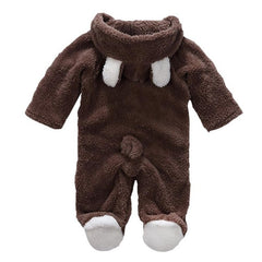 Cartoon Animal 3D Bear Ear Jumpsuit