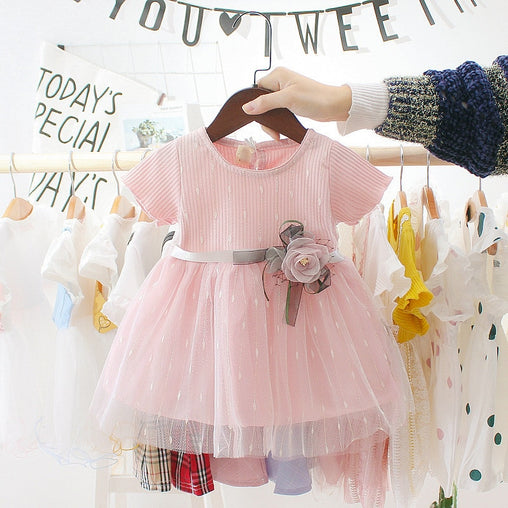 Cotton Mesh Tutu Dresses