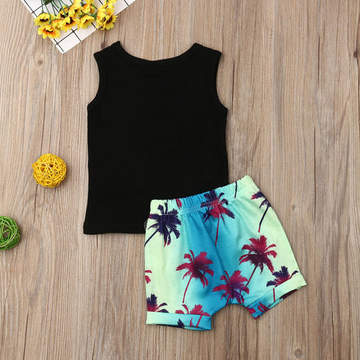 Beach Shorts Clothes Set