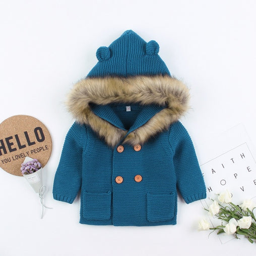 Autumn Baby Girl Outerwear Coat