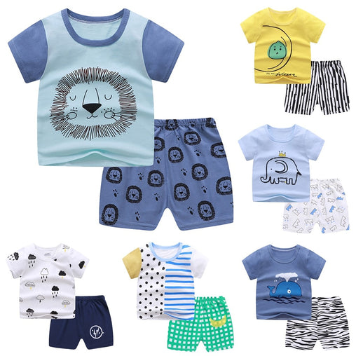 Cartoon Baby Boys Clothing Set