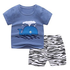 Cartoon Baby Boys Clothing Set