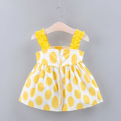 Dot Print Babys Dress