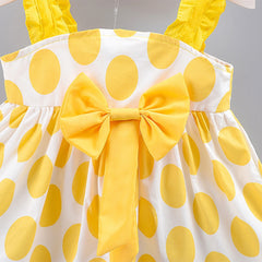 Dot Print Babys Dress