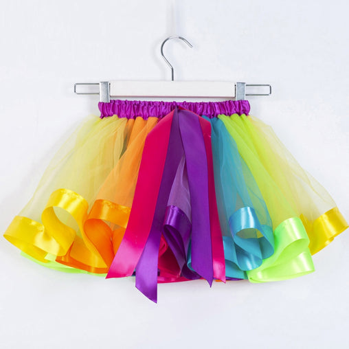 Rainbow Tutu Party Skirt