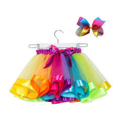 Rainbow Tutu Party Skirt