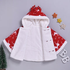 Christmas Cartoon Warm Hooded