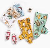 Cartoon Printed Casual Pants