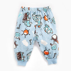 Cartoon Printed Casual Pants