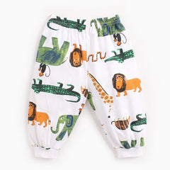 Cartoon Printed Casual Pants