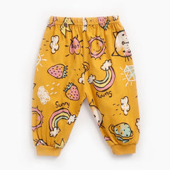 Cartoon Printed Casual Pants