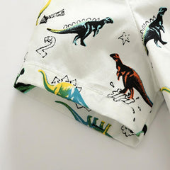 Stylish Dinosaur Print Tops