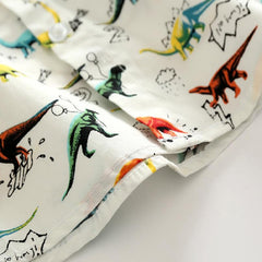 Stylish Dinosaur Print Tops